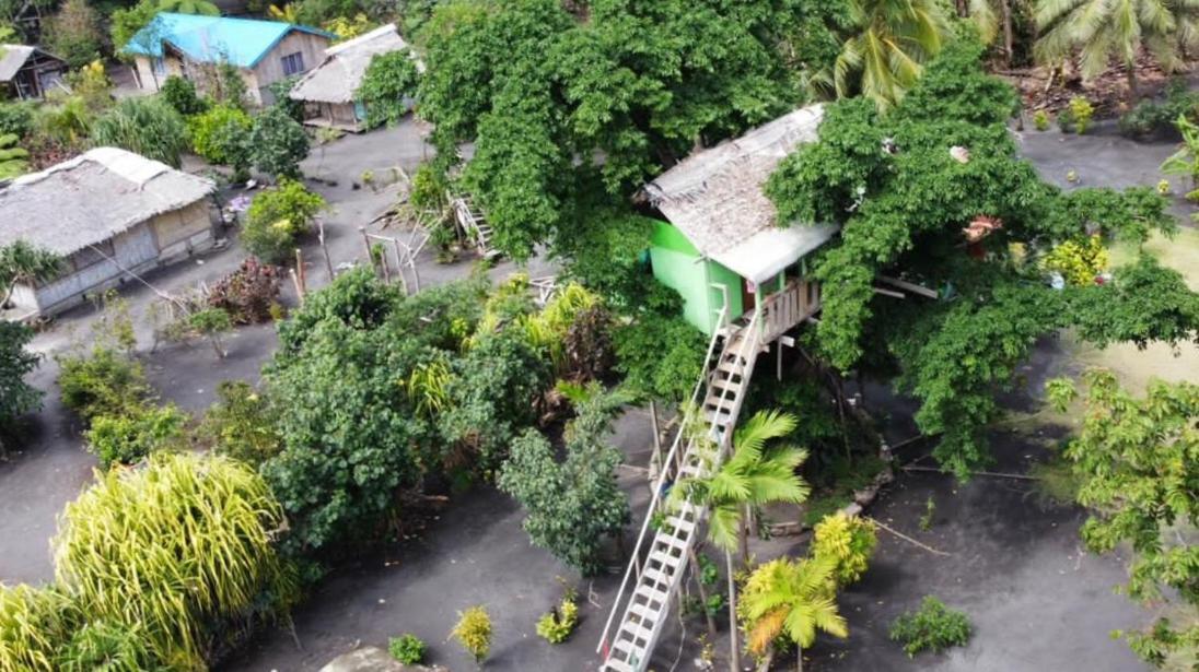 Tanna Volcano View Tree House Lenkuru Bilik gambar